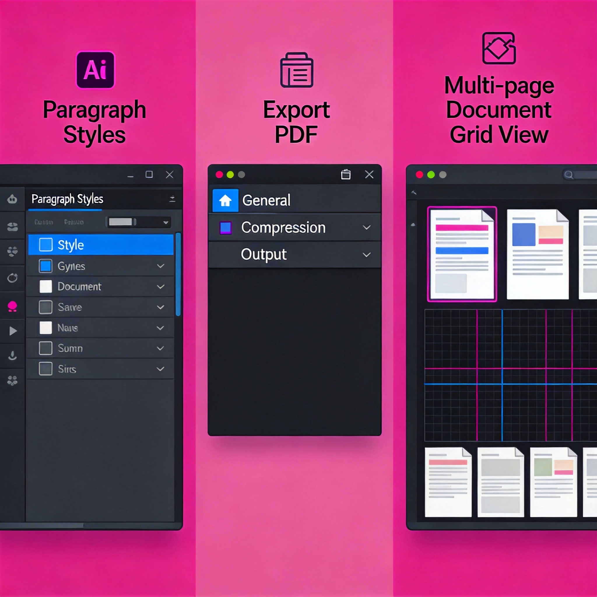 Adobe InDesign功能截图1